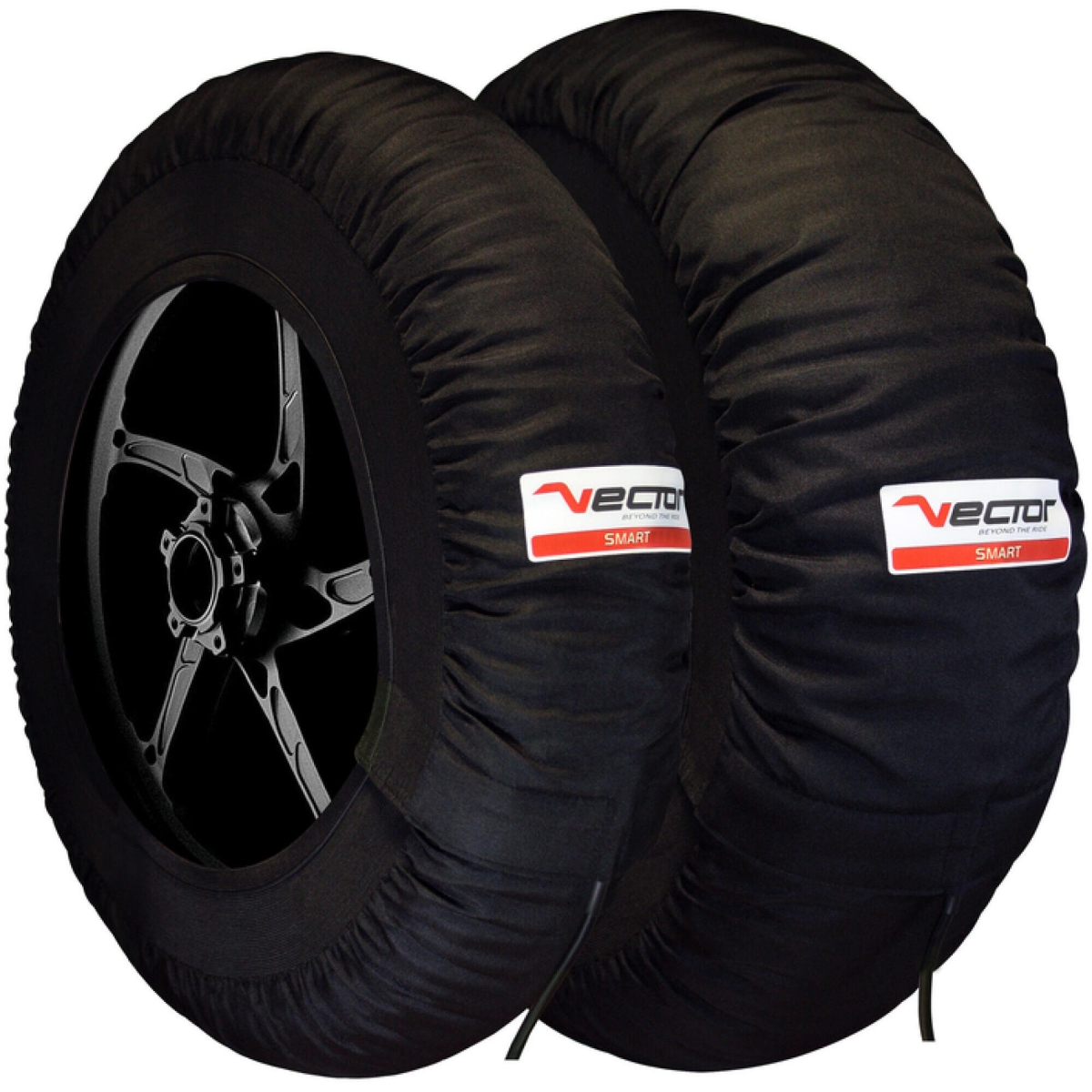 Couvertures Chauffantes Noir Vector Smart Autorégulées 80 ºC 120/200-17 – SBK – MOTO2