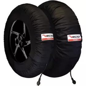 Couvertures Chauffantes + adaptateur France/Suisse Vector Smart Autorégulées 80 ºC - 110/120-17 - MOTO3 - 125GP