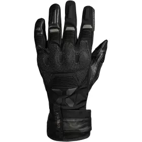 Gants IXS Tourster GTX 1.0 Laminated Noir Gris Foncé