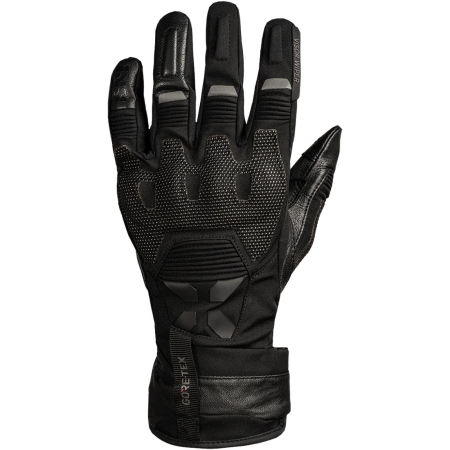 Gants IXS Tourster GTX 1.0 Laminated Noir Gris Foncé - Gants Moto IXS