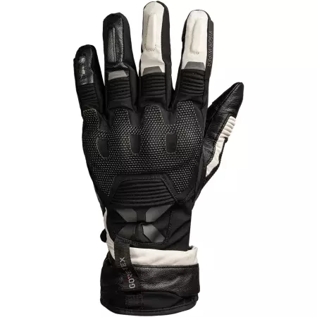 Gants IXS Tourster GTX 1.0 Laminated Noir Gris Foncé Gris - Gants Moto IXS
