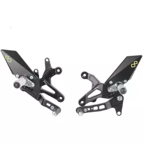 Commandes Reculées Réglables/Repliables Lightech Sélection Standard Noir 1091394