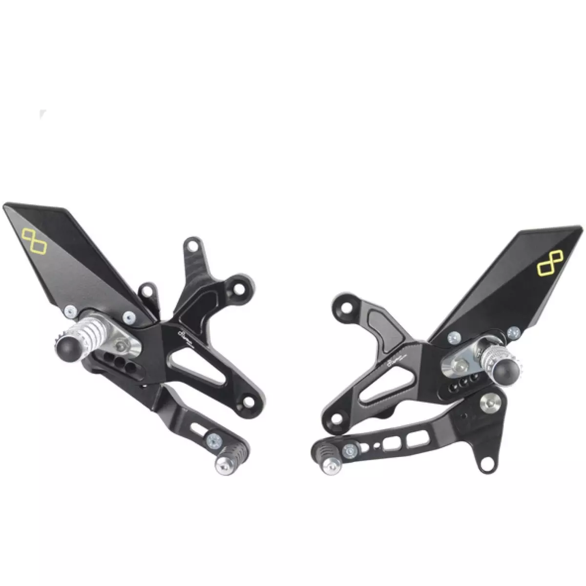 Commandes Reculées Réglables/Repliables Lightech Sélection Standard Noir 1091394