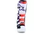 Bottes Cross Alpinestars Tech 7 Violet Blanc Bleu Foncé Rouge Fluo