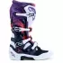 Bottes Cross Alpinestars Tech 7 Violet Blanc Bleu Foncé Rouge Fluo