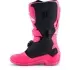 Bottes Cross Enfant Alpinestars Tech 7S Rose Fluo Noir Blanc