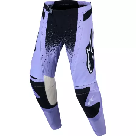 Pantalon Cross Alpinestars Stella Techstar Swan Violet Clair Noir - Equipement cross femme ALPINESTARS