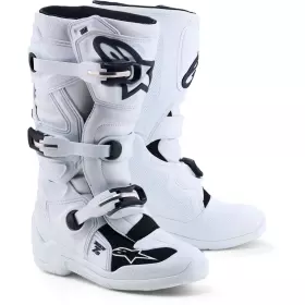 Bottes Cross Enfant Alpinestars Tech 7S Blanc