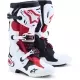 Bottes Cross Alpinestars Tech 10 Blanc Noir Rouge Vif