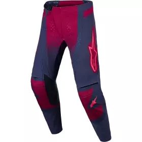 Pantalon Cross Alpinestars Stella Techstar Swan Crimson Gris Foncé Rouge