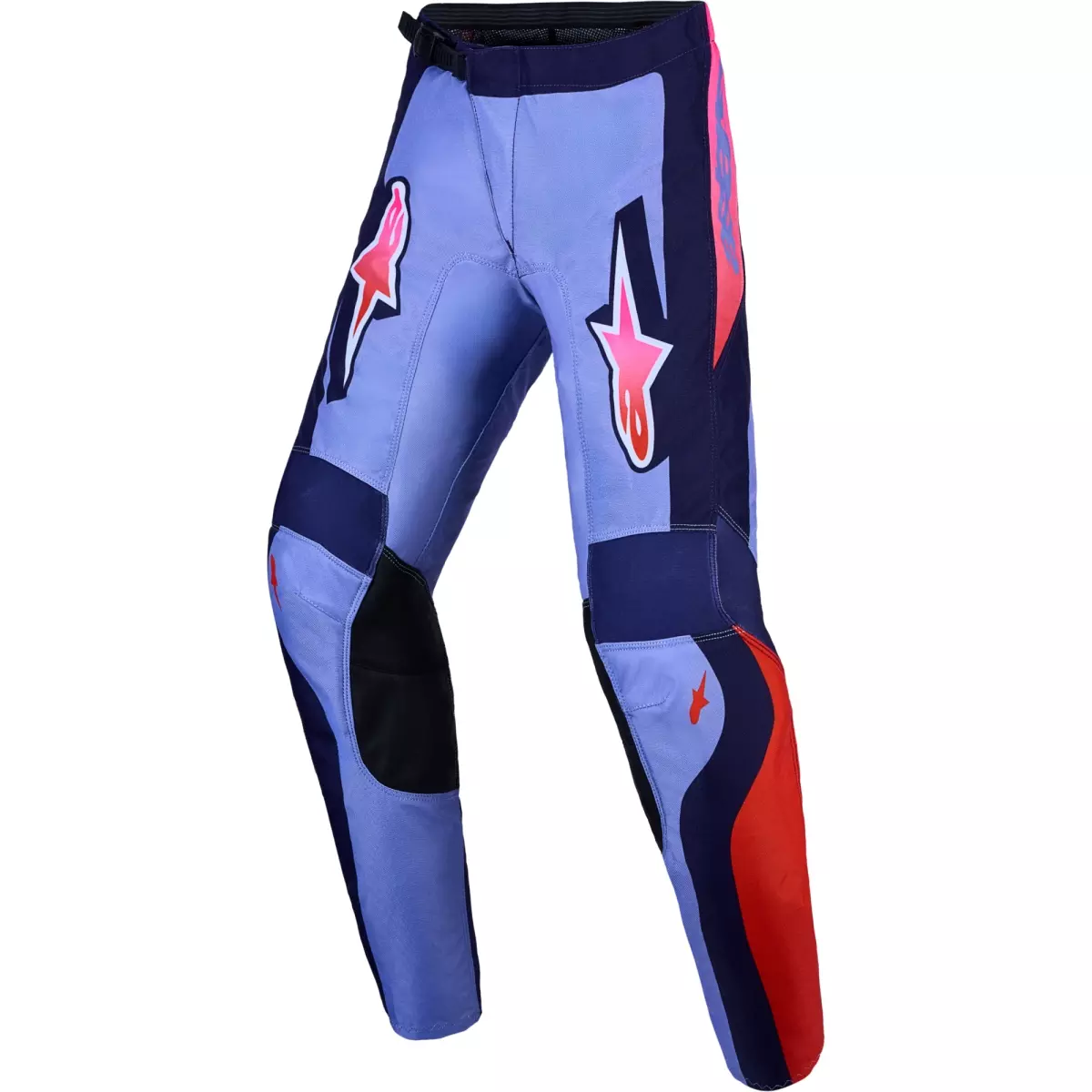 Pantalon Cross Alpinestars Youth Fluid Hunt Violet Rose Fluo