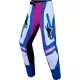 Pantalon Cross Alpinestars Youth Supertech Maven Blanc Corail Vif Bleu Ciel