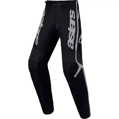Pantalon Cross Alpinestars Youth Fluid Apex V2 Noir Argent - Equipement Cross ALPINESTARS
