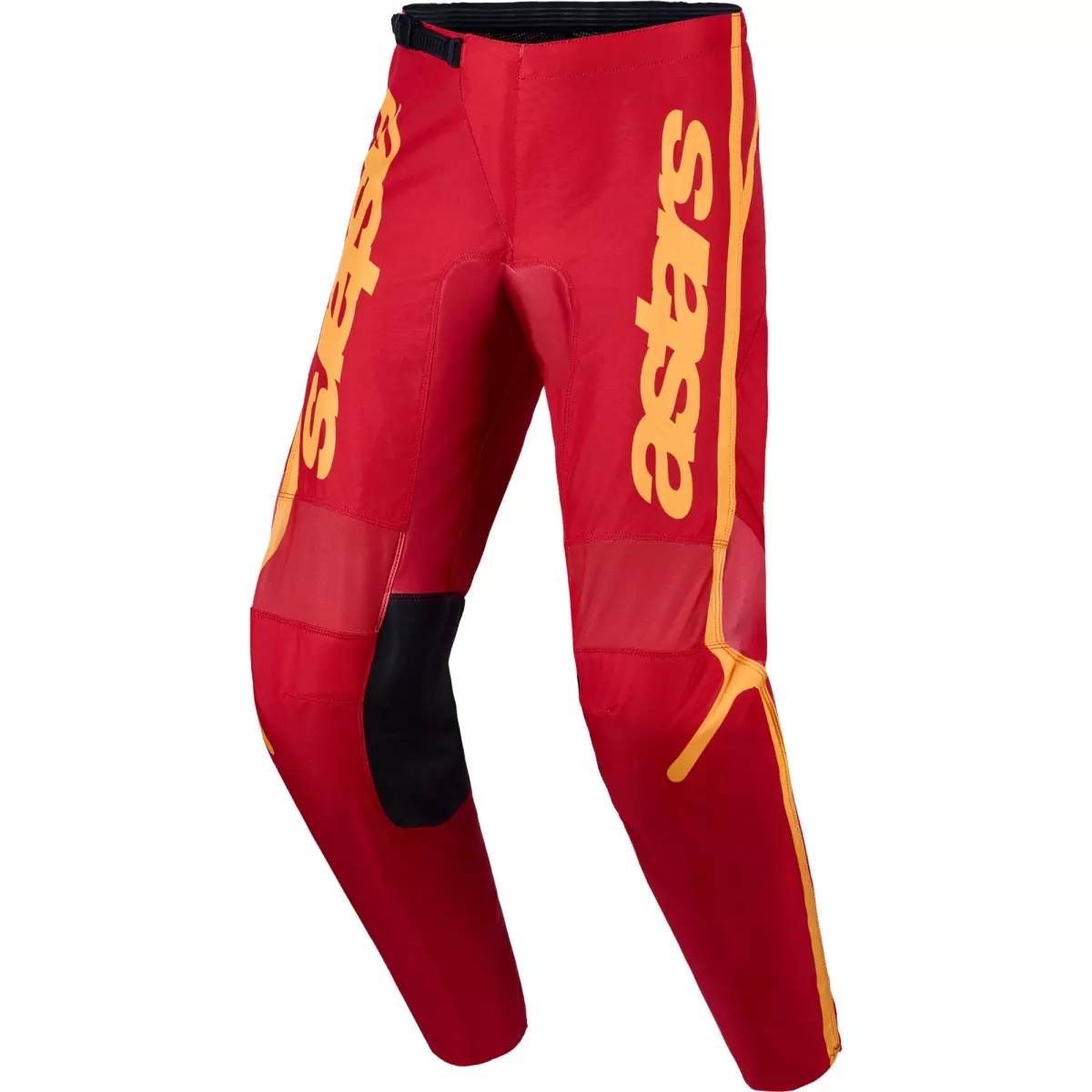 Pantalon Cross Alpinestars Fluid Apex V2 Rouge Feu Doré