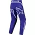 Pantalon Cross Alpinestars Fluid Apex V2 Bleu Profond Blanc