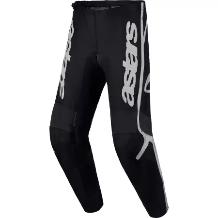 Pantalon Cross Alpinestars Fluid Apex V2 Noir Argent - Equipement Cross ALPINESTARS
