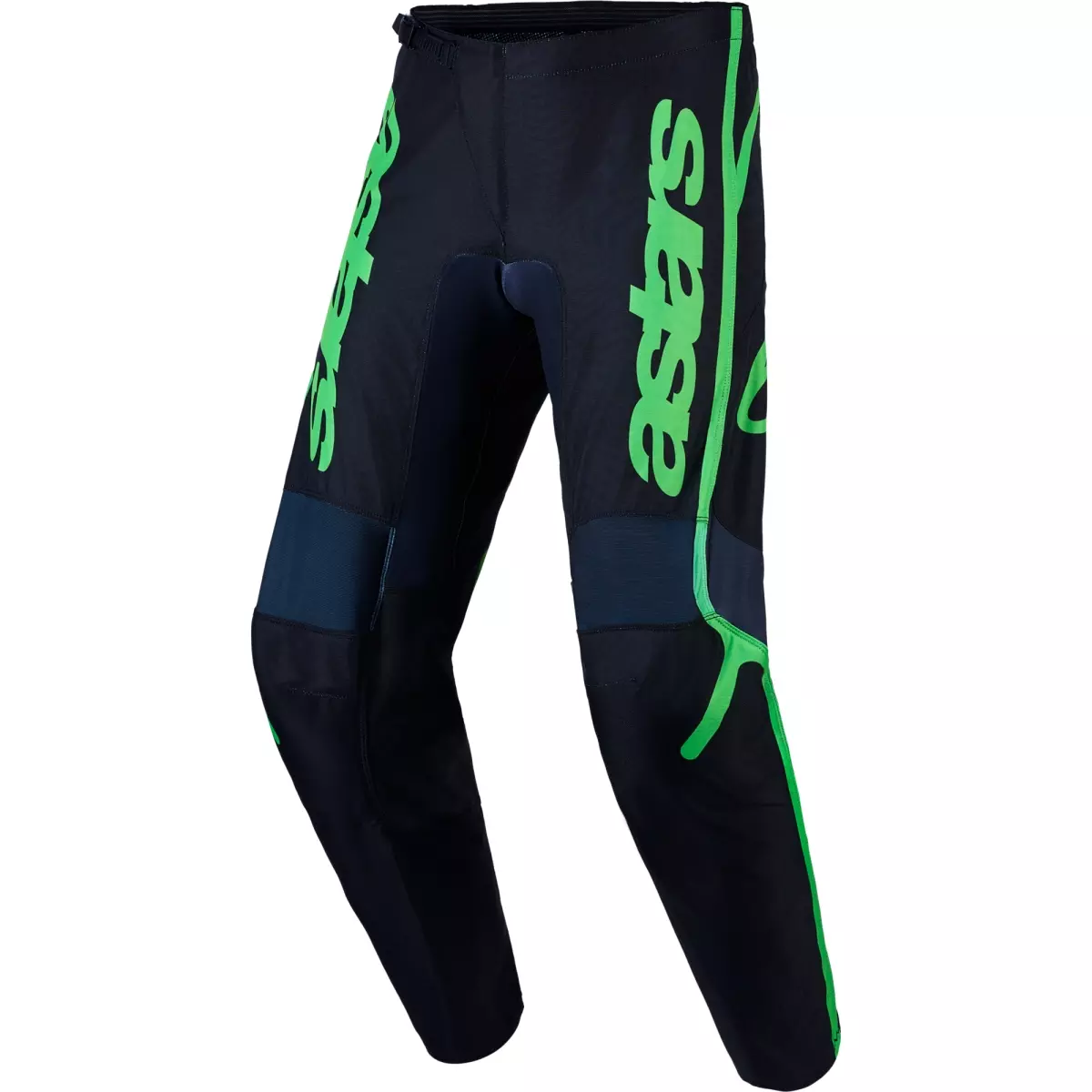 Pantalon Cross Alpinestars Fluid Apex V2 Noir Vert Fluo