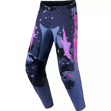 Pantalon Cross Alpinestars Racer Lone Gris Violet Camo - Equipement Cross ALPINESTARS