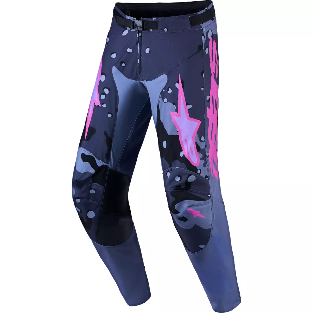 Pantalon Cross Alpinestars Racer Lone Gris Violet Camo