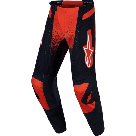 Pantalon Cross Alpinestars Techstar Swan Rouge Cardinal Noir Blanc - Equipement Cross ALPINESTARS