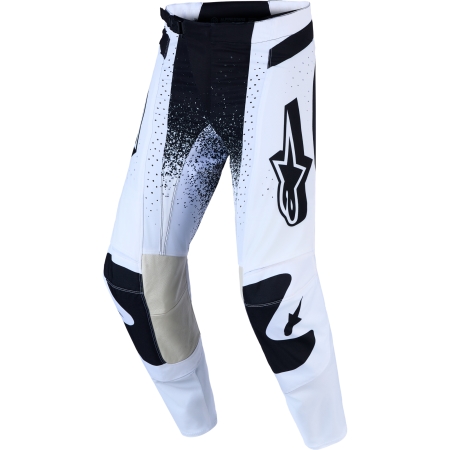 Pantalon Cross Alpinestars Techstar Swan Blanc Noir - Equipement Cross ALPINESTARS