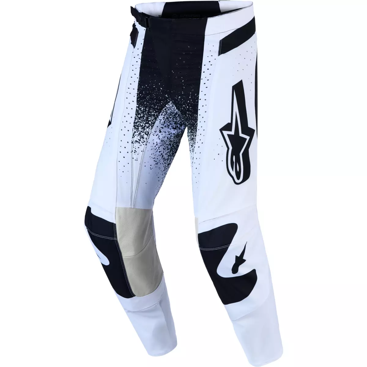 Pantalon Cross Alpinestars Techstar Swan Blanc Noir