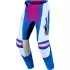 Pantalon Cross Alpinestars Techstar Maven Blanc Corail Vif Bleu Ciel