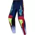Pantalon Cross Alpinestars Youth Fluid Drag Bleu Marine Rouge Feu Blanc