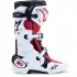 Bottes Cross Alpinestars Tech 10 Blanc Noir Rouge Vif