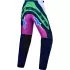 Pantalon Cross Alpinestars Youth Supertech Maven Blanc Bleu Ciel Vert Fluo