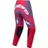 Pantalon Cross Alpinestars Supertech Hiten AFD Graystone Rouge Fluo Lilas