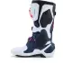 Bottes Cross Alpinestars Tech 10 Supervented Bleu Blanc Noir Fuchsia