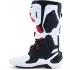 Bottes Cross Alpinestars Tech 10 Blanc Noir Rouge Vif