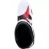 Bottes Cross Alpinestars Tech 10 Blanc Noir Rouge Vif