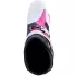 Bottes Cross Alpinestars Tech 10 Supervented Bleu Blanc Noir Fuchsia