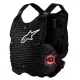 Plastron Alpinestars Bionic Action V2 Noir Blanc