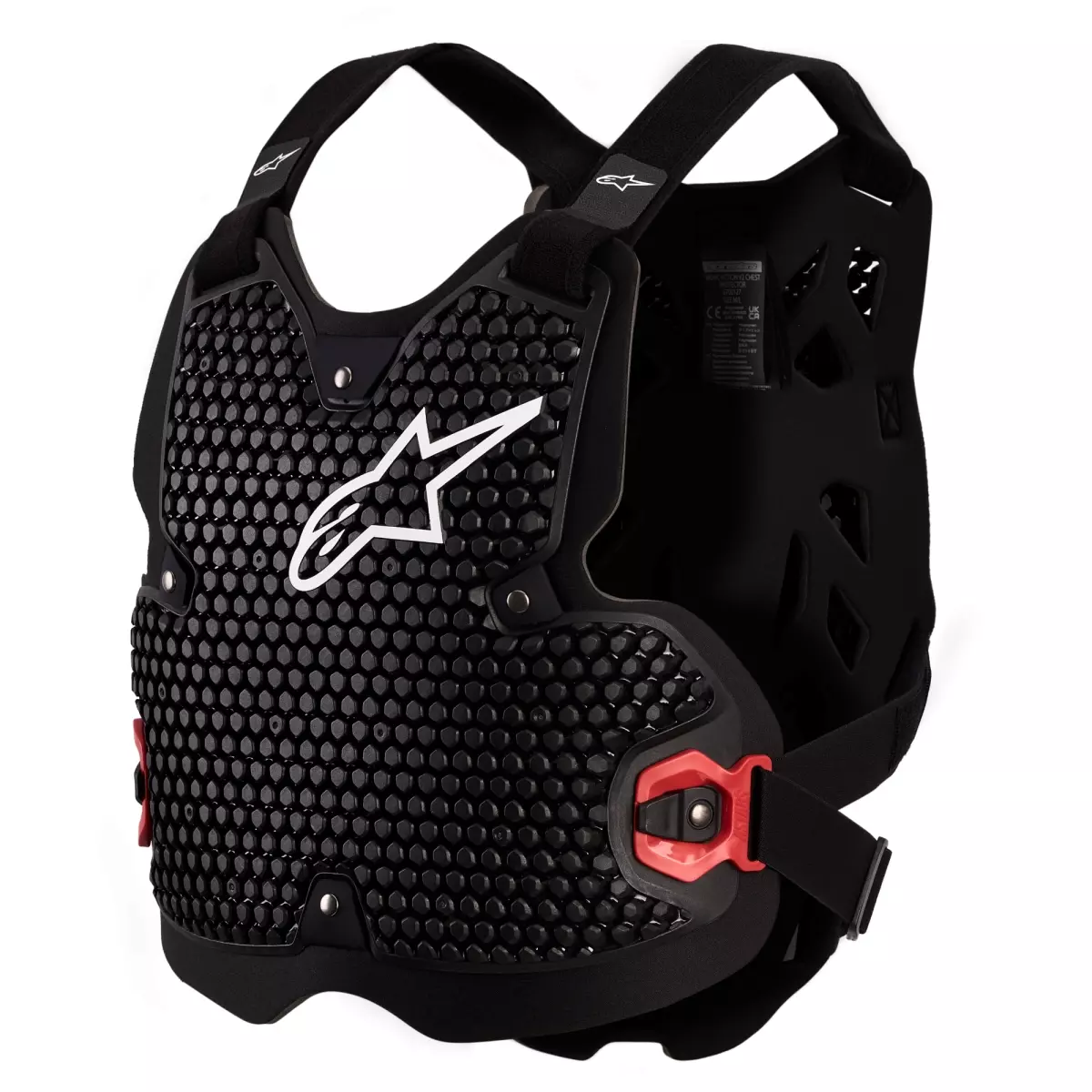 Plastron Alpinestars Bionic Action V2 Noir Blanc