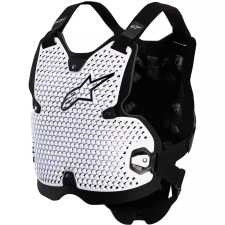 Plastron Alpinestars Bionic Action V2 Blanc Noir - Protections Cross ALPINESTARS