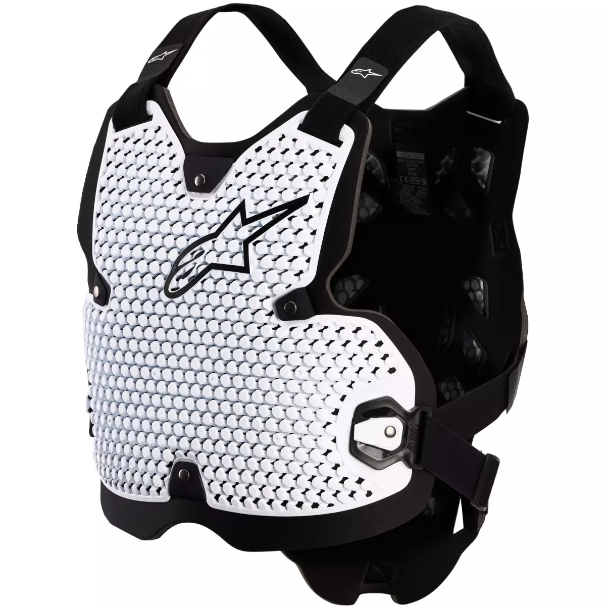 Plastron Alpinestars Bionic Action V2 Blanc Noir