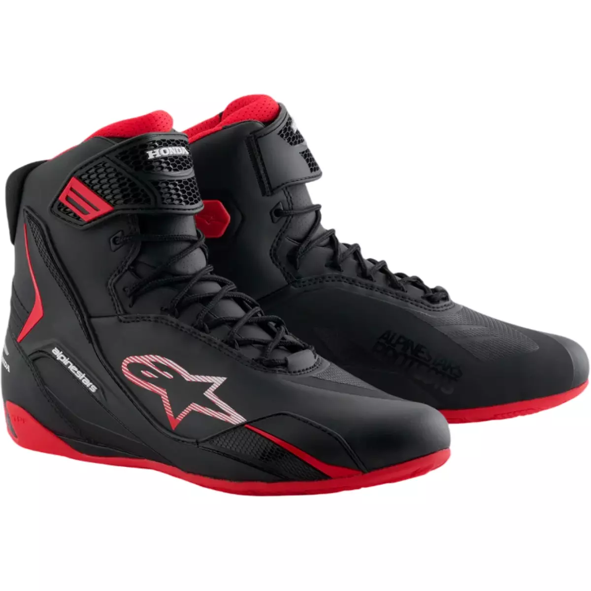 Baskets Alpinestars Honda Faster-4 Noir Rouge