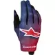 Gants Cross Alpinestars Youth Radar Rouge Feu Bleu Profond