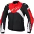 Blouson Femme Alpinestars Honda Stella T-Jaws V4 Waterproof Noir Rouge Vif Blanc