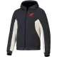 Sweat Zippé Alpinestars Honda Chrome V3 Sport Anthracite Chiné Blanc