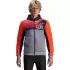 Sweat Zippé Alpinestars MM93 Chrome V2 Bleu Marine Gris Chiné Rouge Fluo