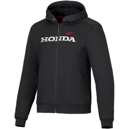 Sweat Zippé Alpinestars Honda Chrome V3 Sport Noir - Blouson Moto ALPINESTARS
