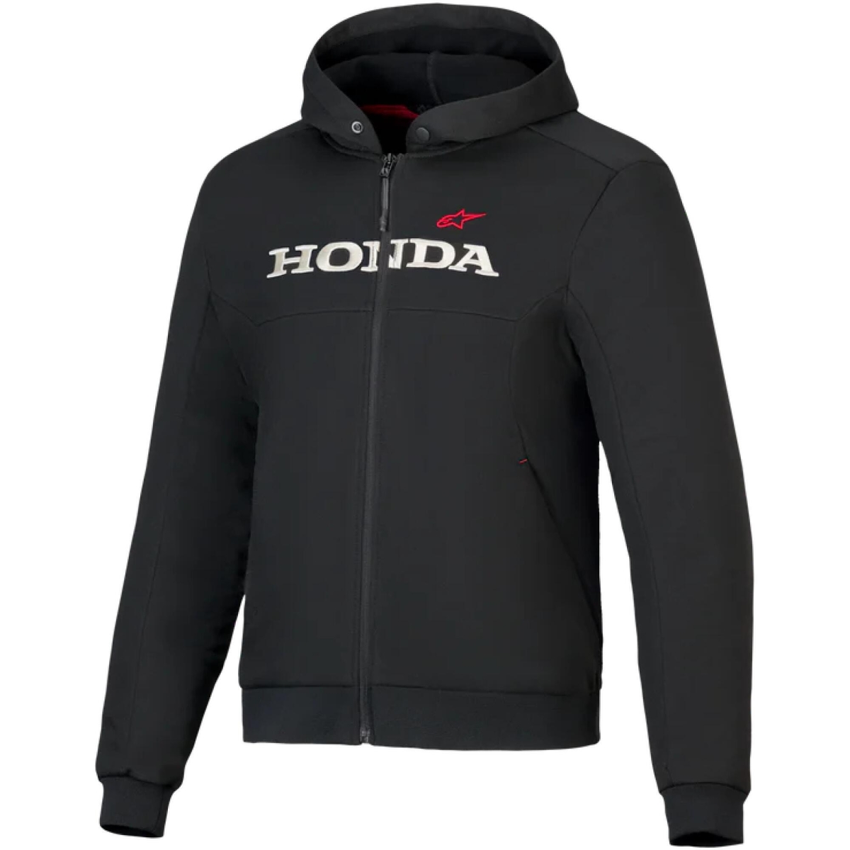 Sweat Zippé Alpinestars Honda Chrome V3 Sport Noir
