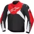 Blouson Alpinestars Honda T-Jaws V4 Waterproof Noir Rouge Vif Blanc