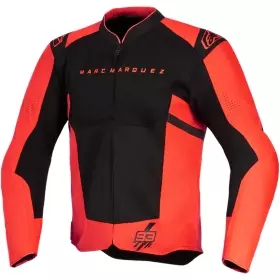 Blouson Alpinestars MM93 T-SPS Air V2 Rouge Fluo Noir