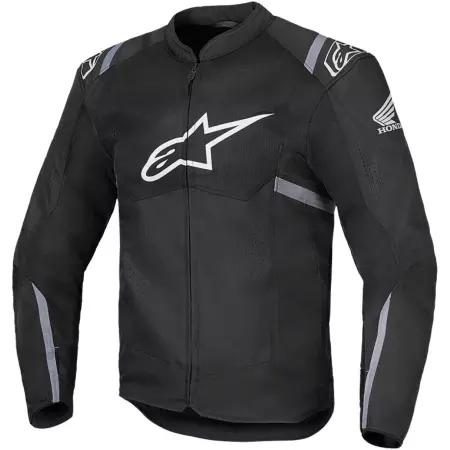 Blouson Alpinestars Honda T-SPS Air V2 Noir Gris Foncé Gris Glacé -- Blouson Moto ALPINESTARS