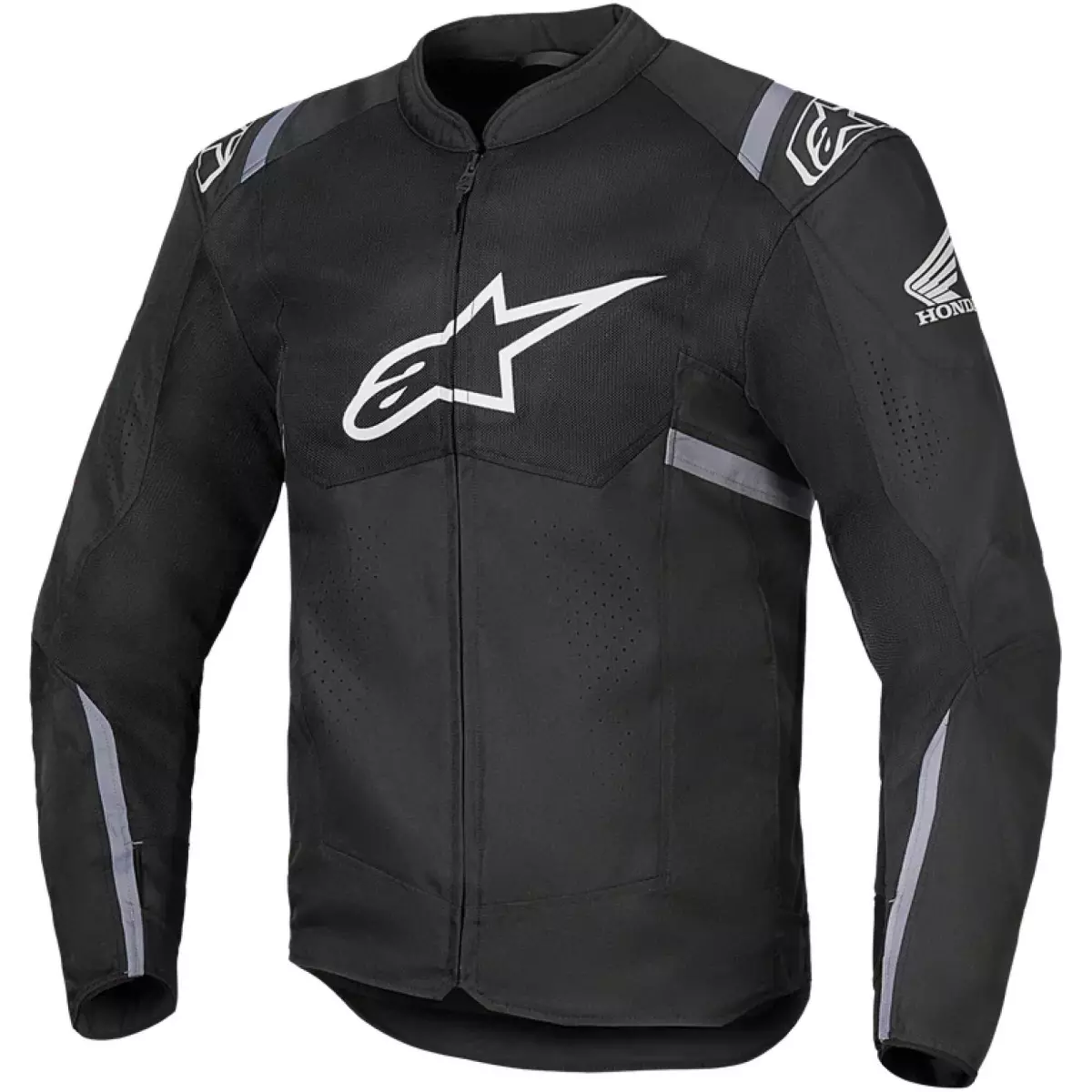 Blouson Alpinestars Honda T-SPS Air V2 Noir Gris Foncé Gris Glacé